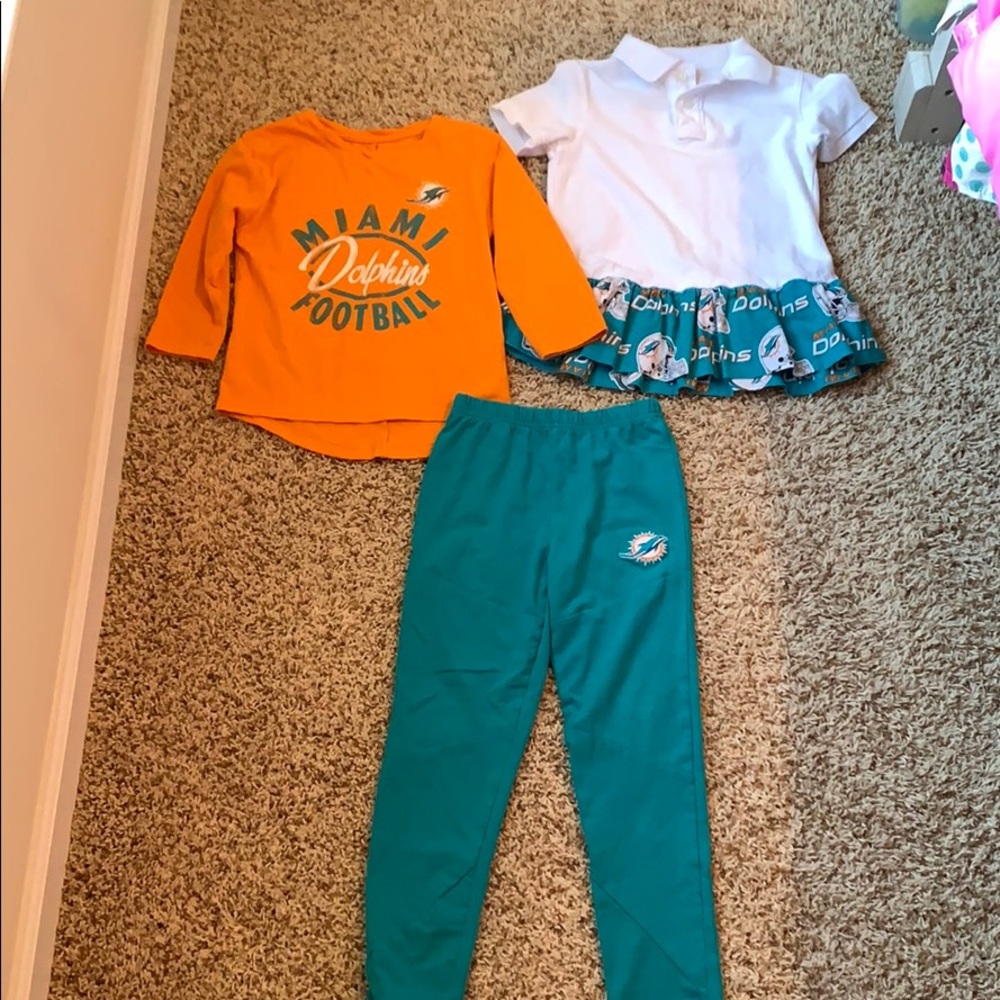 Girls Miami Dolphins 🐬 Lot